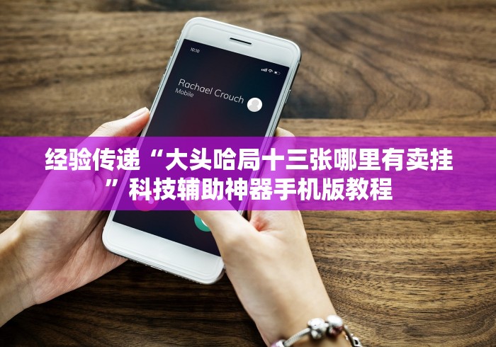 经验传递“大头哈局十三张哪里有卖挂”科技辅助神器手机版教程