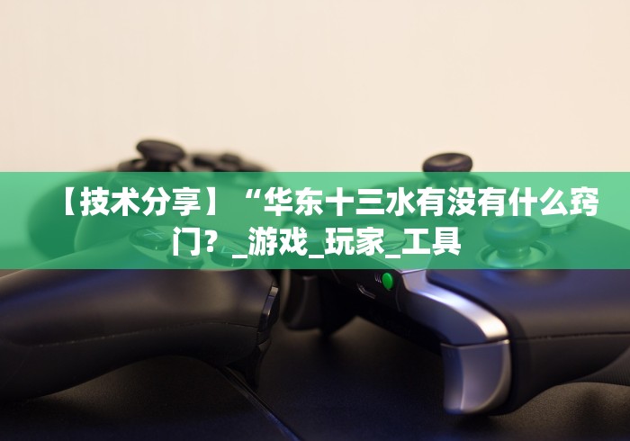 【技术分享】“华东十三水有没有什么窍门？_游戏_玩家_工具
