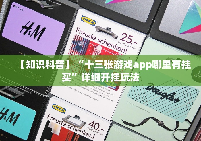 【知识科普】“十三张游戏app哪里有挂买”详细开挂玩法