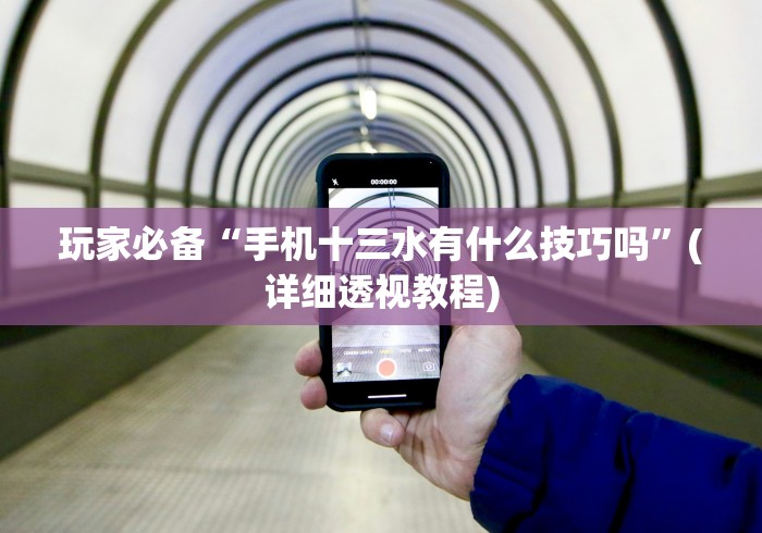 玩家必备“手机十三水有什么技巧吗”(详细透视教程)