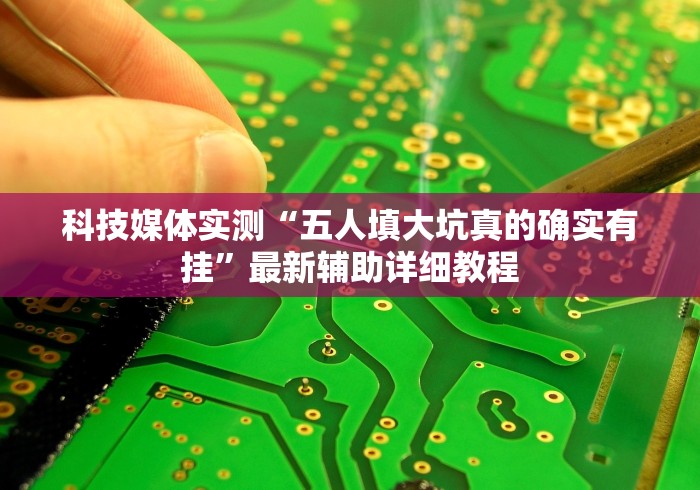 科技媒体实测“五人填大坑真的确实有挂”最新辅助详细教程