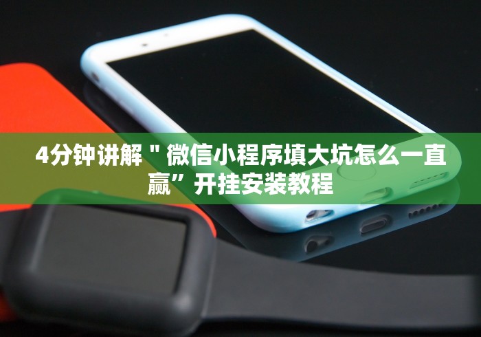 4分钟讲解＂微信小程序填大坑怎么一直赢”开挂安装教程