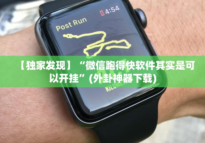 【独家发现】“微信跑得快软件其实是可以开挂”(外卦神器下载)