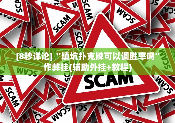 [8秒详论]“填坑扑克牌可以调胜率吗”作弊挂(辅助外挂+教程)