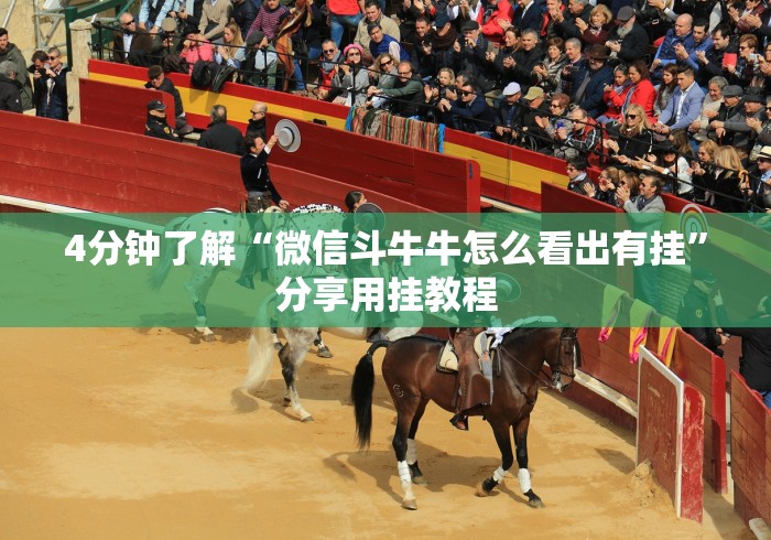 4分钟了解“微信斗牛牛怎么看出有挂”分享用挂教程