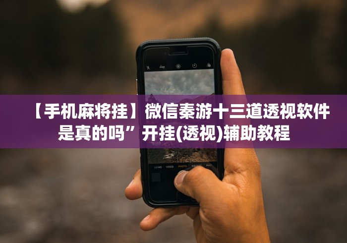 【手机麻将挂】微信秦游十三道透视软件是真的吗”开挂(透视)辅助教程