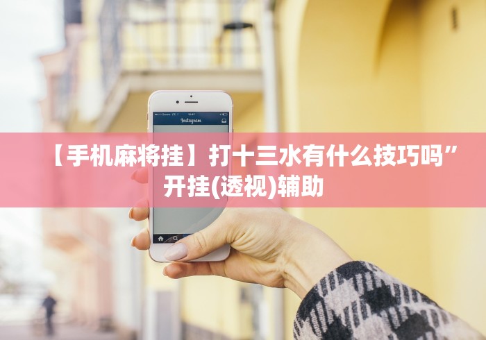 【手机麻将挂】打十三水有什么技巧吗”开挂(透视)辅助