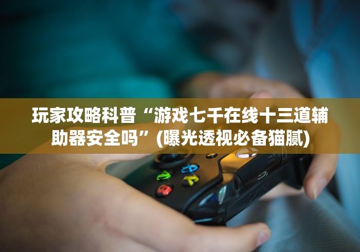 玩家攻略科普“游戏七千在线十三道辅助器安全吗”(曝光透视必备猫腻)