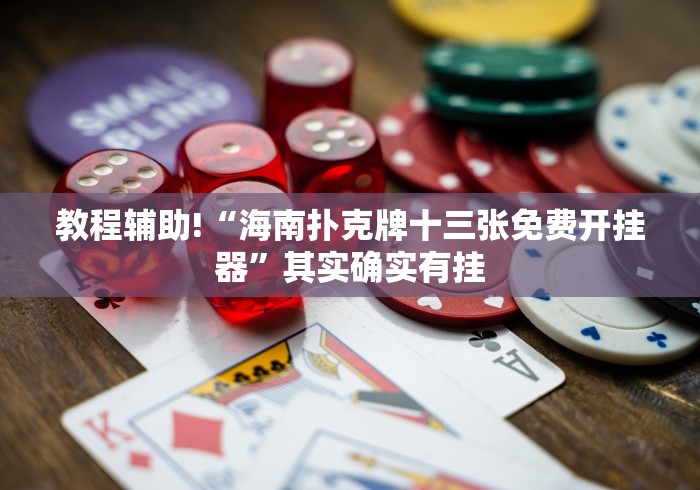 教程辅助!“海南扑克牌十三张免费开挂器”其实确实有挂