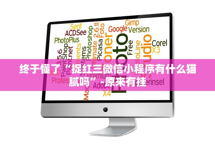 终于懂了“捉红三微信小程序有什么猫腻吗”-原来有挂