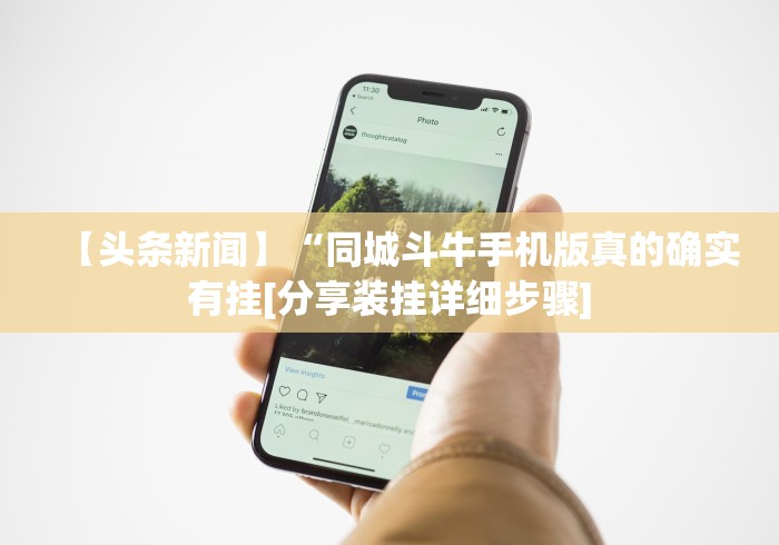 【头条新闻】“同城斗牛手机版真的确实有挂[分享装挂详细步骤]