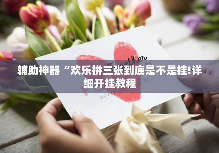 辅助神器“欢乐拼三张到底是不是挂!详细开挂教程