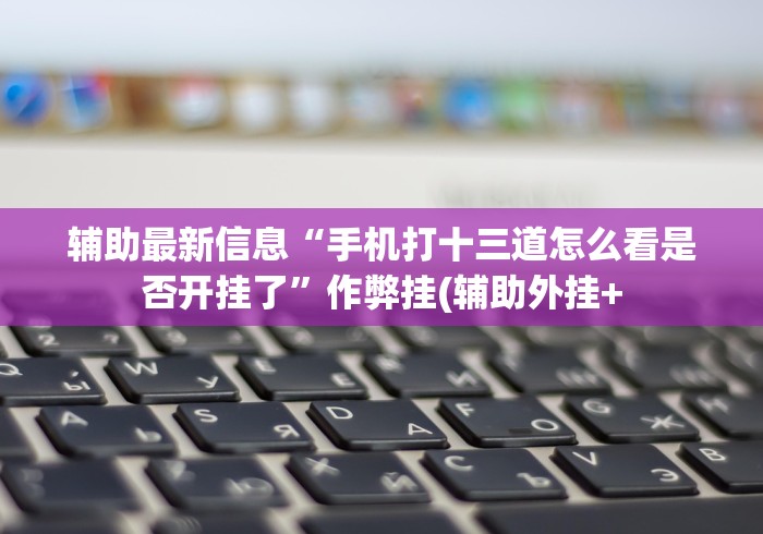 辅助最新信息“手机打十三道怎么看是否开挂了”作弊挂(辅助外挂+