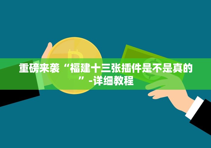 重磅来袭“福建十三张插件是不是真的”-详细教程