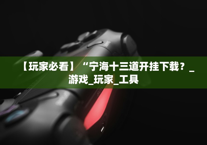 【玩家必看】“宁海十三道开挂下载？_游戏_玩家_工具