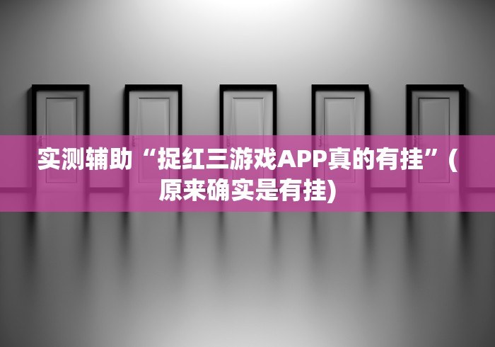 给大家讲解“老式湖南字牌跑胡子可以装挂吗”(果然有透视挂)