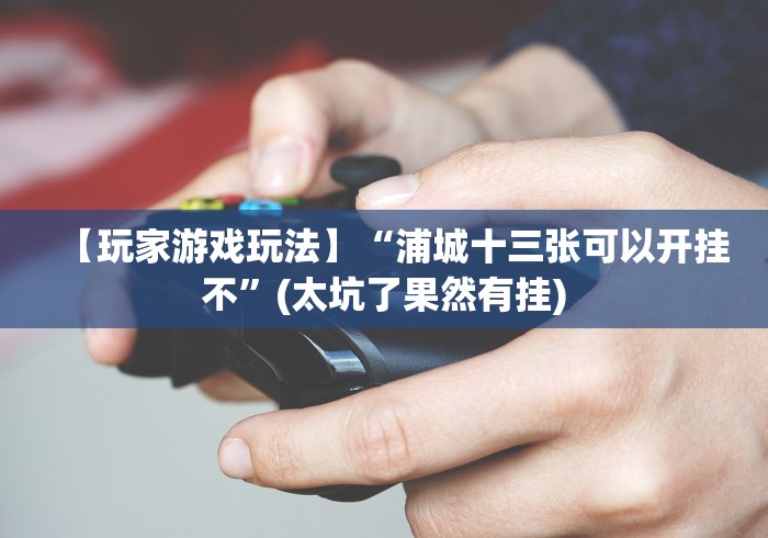 重大通报“七千游戏十三水的确真的有辅助神器”辅助挂下载