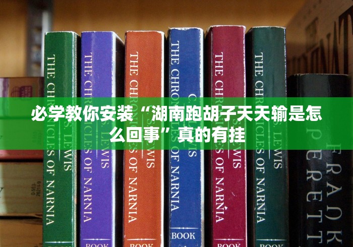 必学教你安装“湖南跑胡子天天输是怎么回事”真的有挂