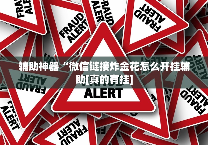 辅助神器“微信链接炸金花怎么开挂辅助[真的有挂]