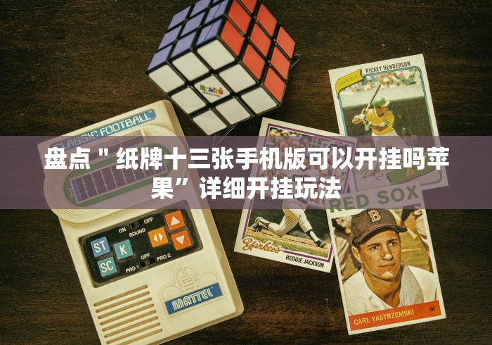 盘点＂纸牌十三张手机版可以开挂吗苹果”详细开挂玩法