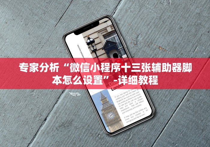专家分析“微信小程序十三张辅助器脚本怎么设置”-详细教程