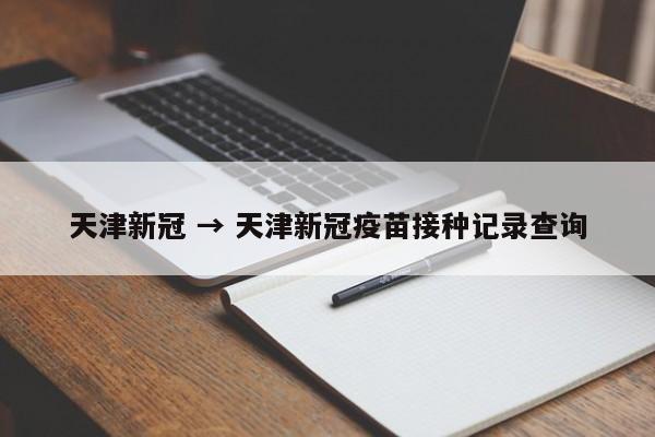 天津新冠 → 天津新冠疫苗接种记录查询